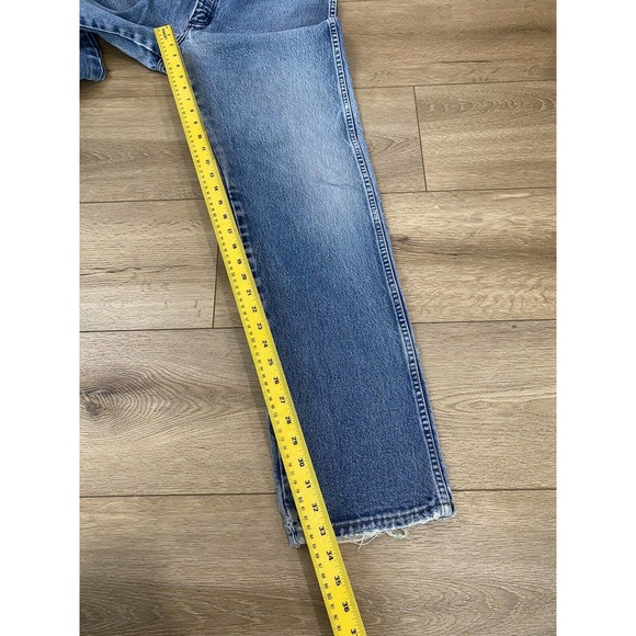 Wrangler FR Fire Resistant Relaxed Fit Jeans Mens 36x36 (Measures 34x33) Light - Picture 8 of 9